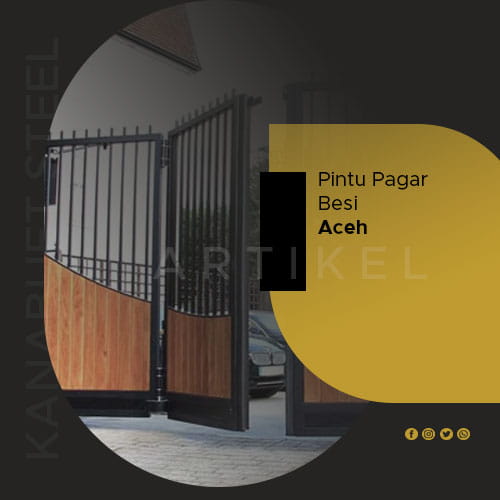 Pintu pagar besi aceh